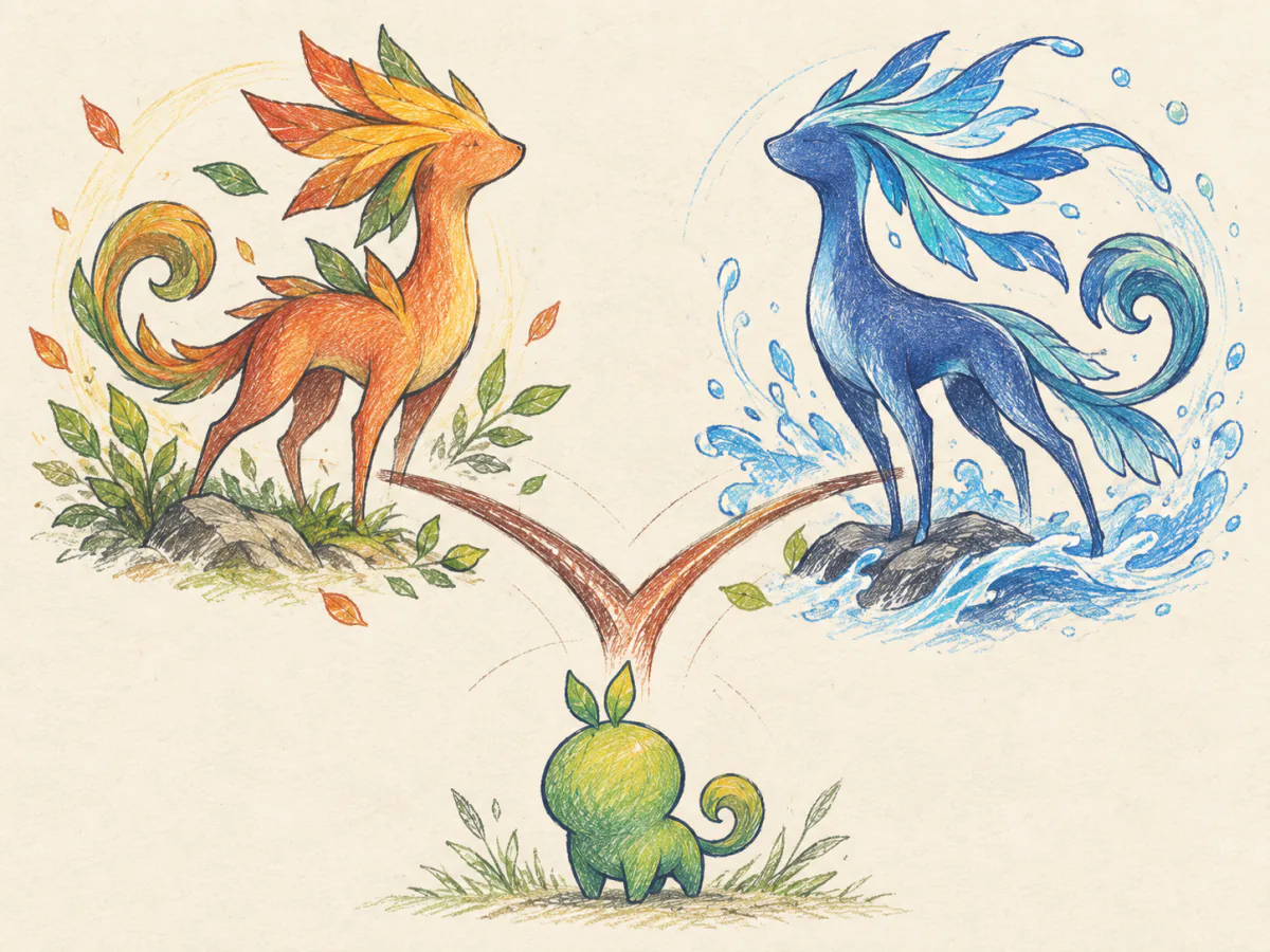 Quand les Pokémon changent de forme : l'évolution décryptée