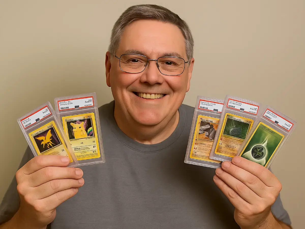 Portrait of Gary Haase, the Undisputed King of Pokmon Cards
