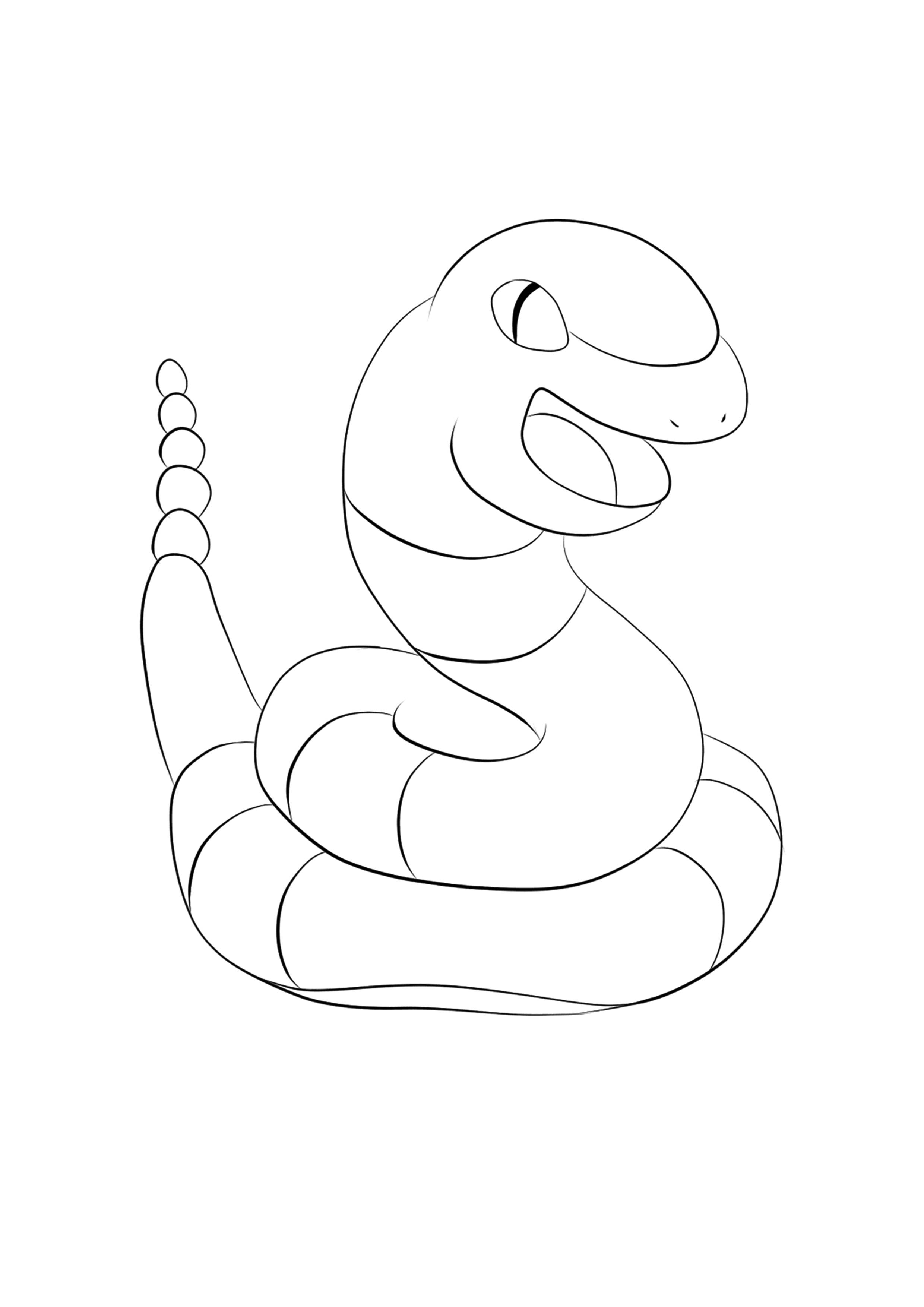 Colorear Ekans Para IMPRIMIR