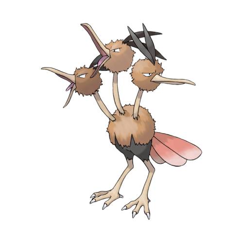 Dodrio coloring page