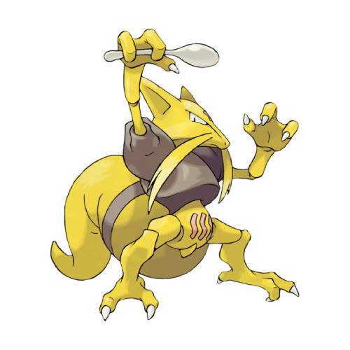Kadabra coloring page