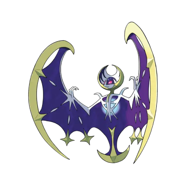 Lunala coloring page