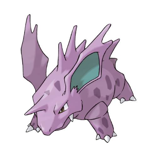 Nidorino coloring page