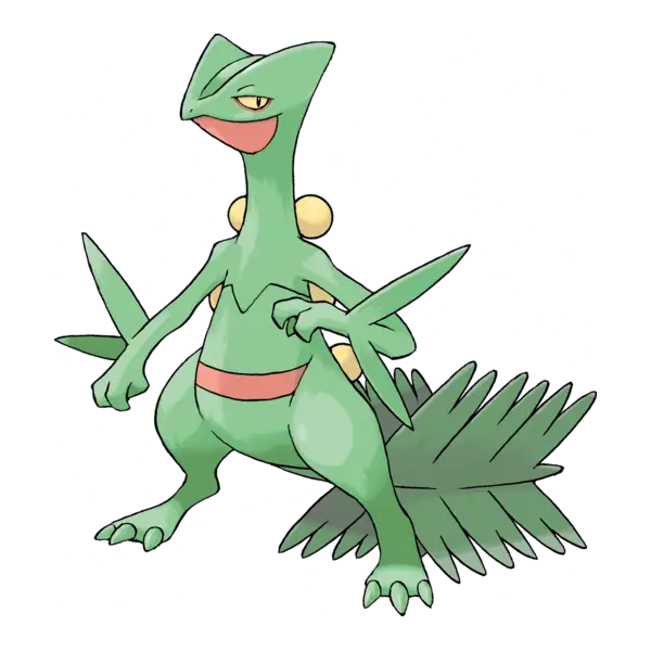Sceptile coloring page