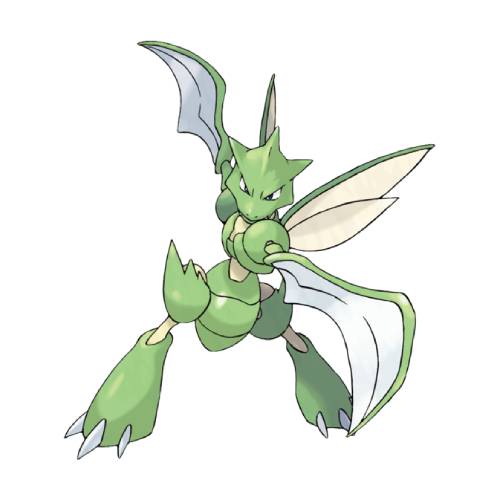 Scyther coloring page