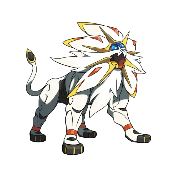 Solgaleo coloring page