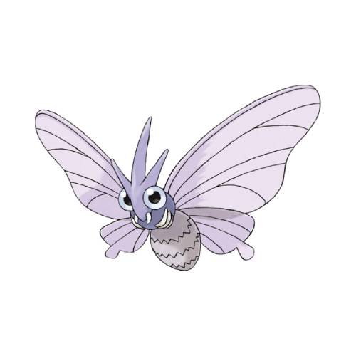 Venomoth coloring page