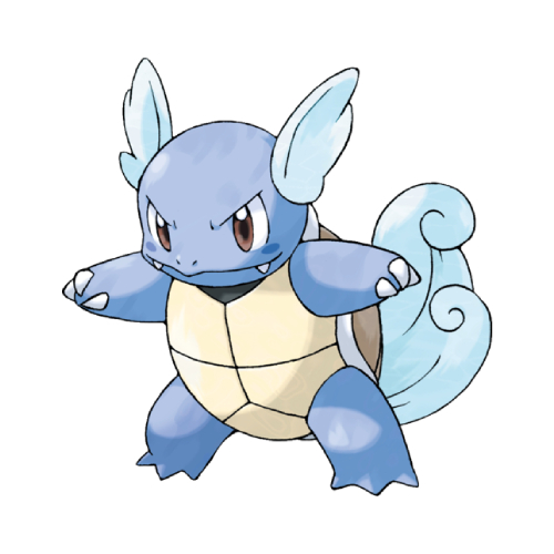 Wartortle coloring page
