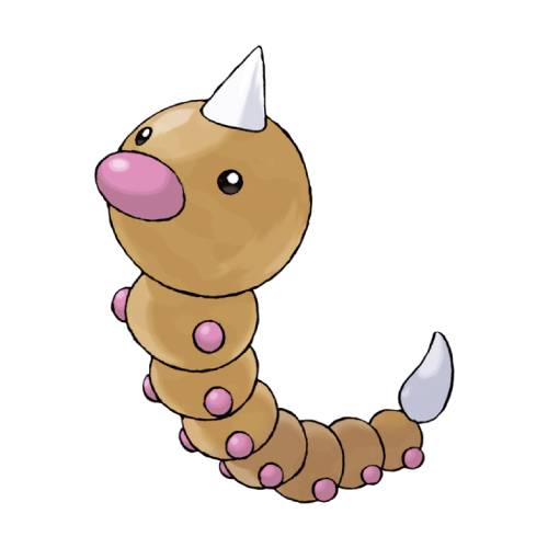 Weedle coloring page