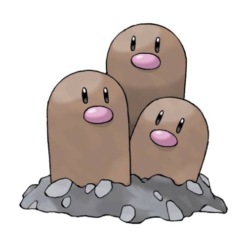 Página para colorear Dugtrio