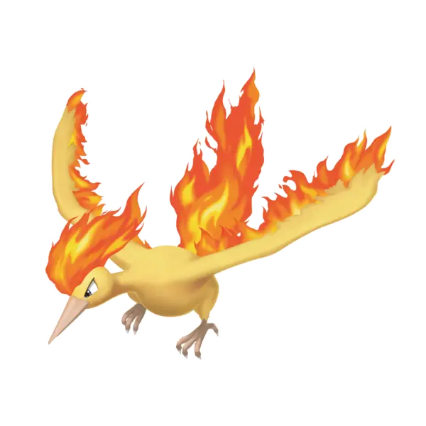 Página para colorear Moltres