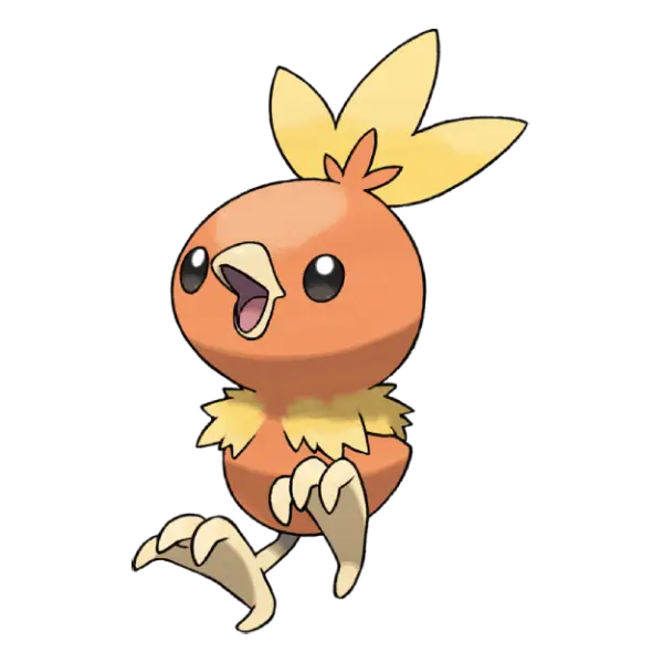 Página para colorear Torchic