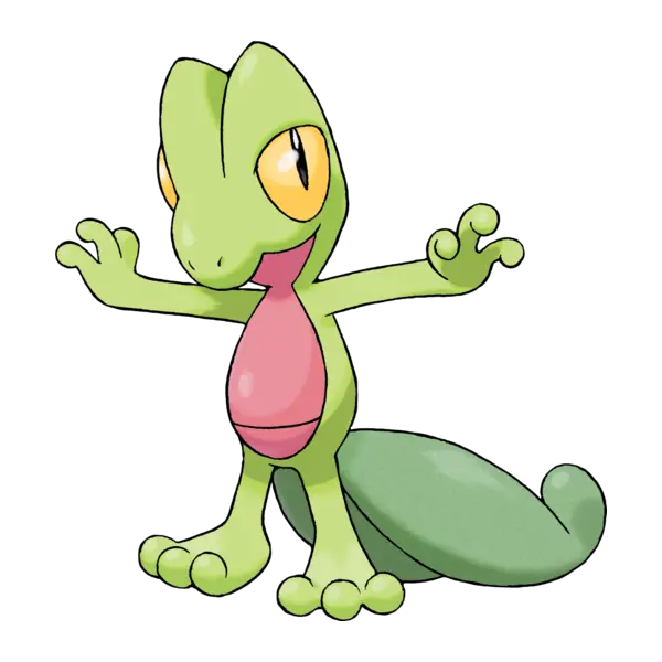 Página para colorear Treecko