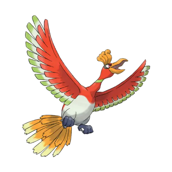 Coloriage Ho-Oh