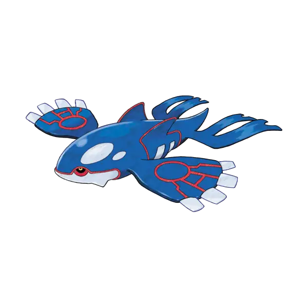 Coloriage Kyogre