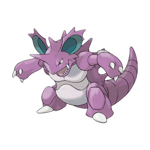 Coloriage Nidoking